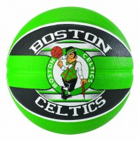 Spalding NBA Team Series Boston Celtics Rubber Basketball